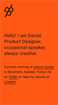 Mobile Screenshot of danielbruce.se
